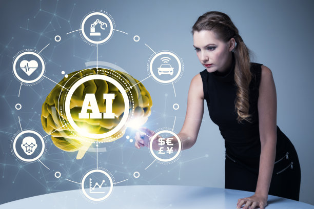 人工智能(人工智能)的概念。3 d渲染。图片下载