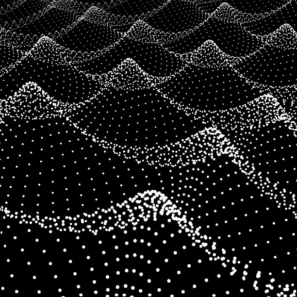 网络抽象背景。三维技术矢量图。图片下载