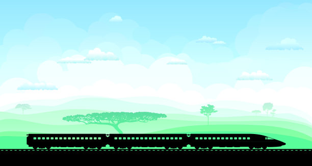 高速列车素材图片