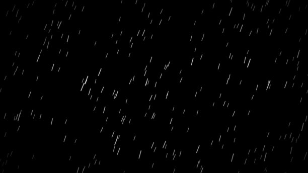 雨在黑色。雨纹理。抽象的背景素材图片
