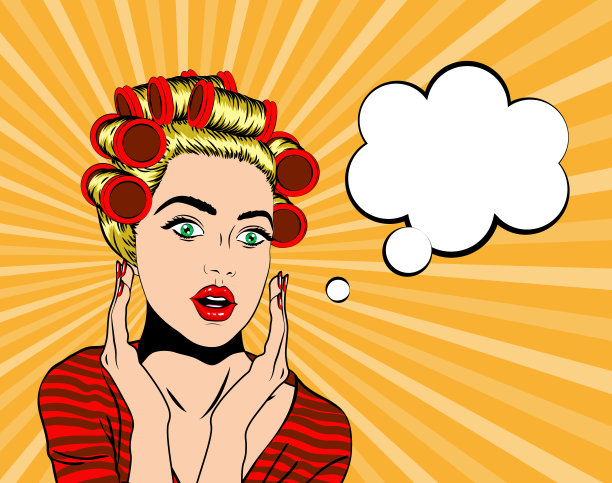 哇波普艺术脸图片下载