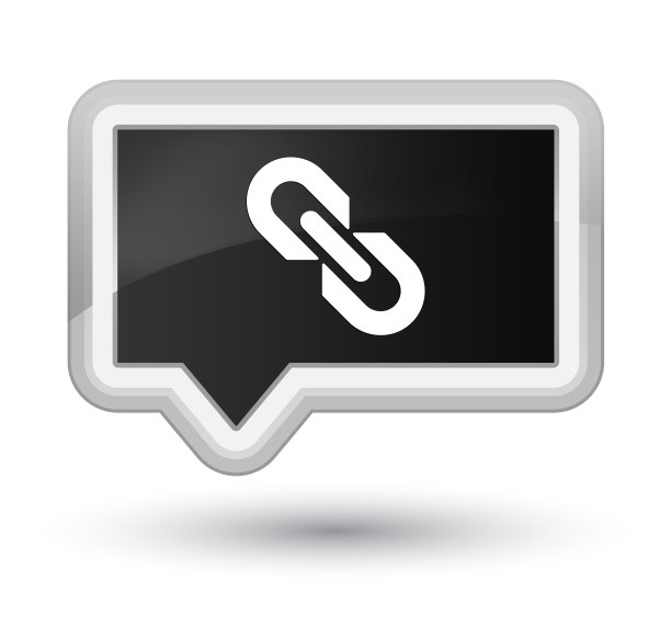 链接图标prime黑色横幅按钮图片下载