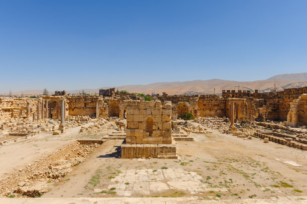 黎巴嫩巴尔贝克古城图片下载