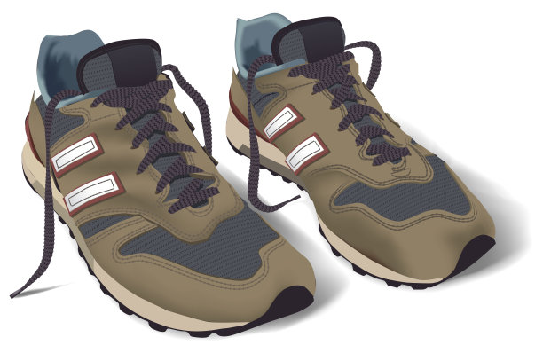 旧运动鞋图片下载