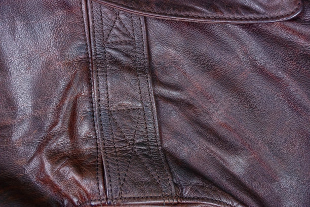 棕色纹理，真皮，衣服接缝图片下载