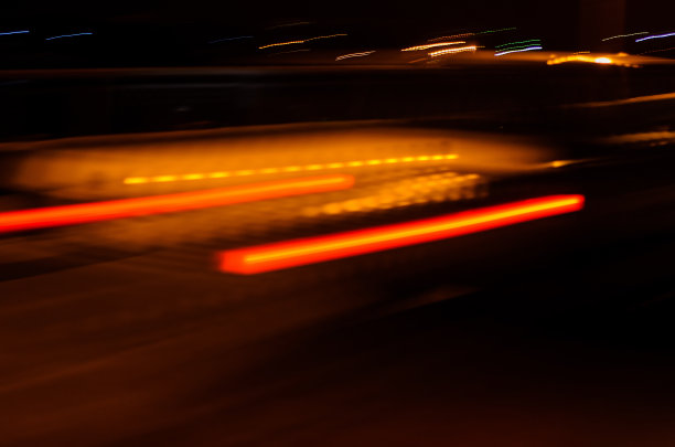 车灯的痕迹图片下载