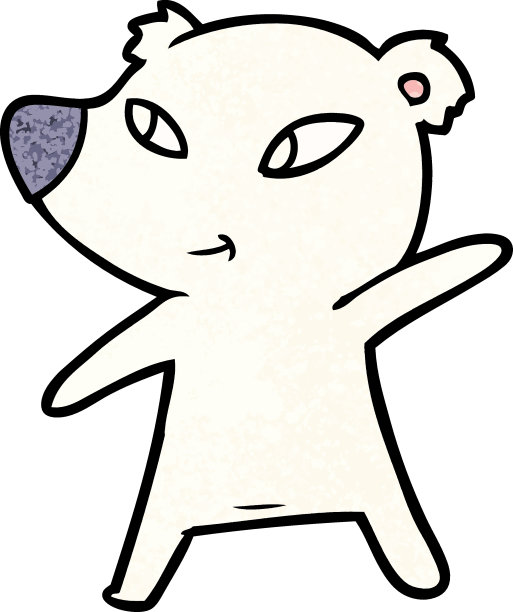 北极熊卡通图片下载