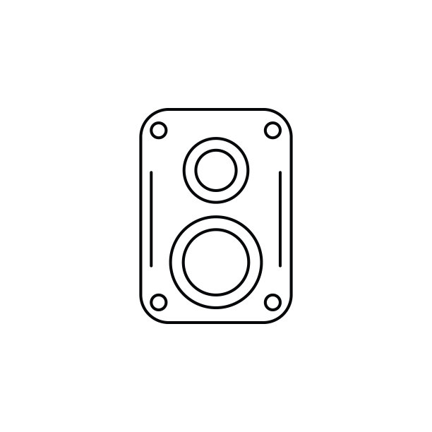 音乐扬声器图标图片下载