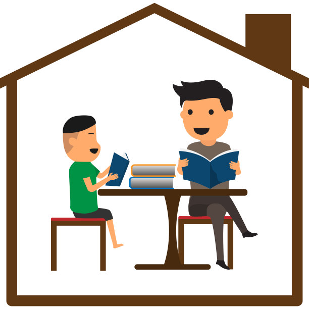 管家或家庭主夫。丈夫运球。矢量插图。图片下载