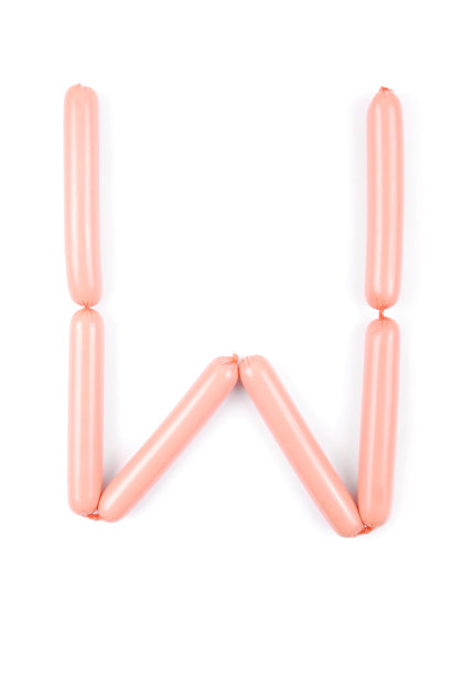 字母的香肠图片下载