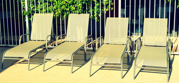 日光浴浴床图片下载