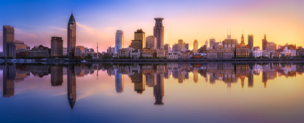 上海天际线的城市素材图片