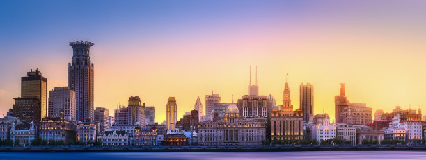 上海天际线的城市图片下载