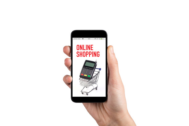 网上购物的概念图片下载