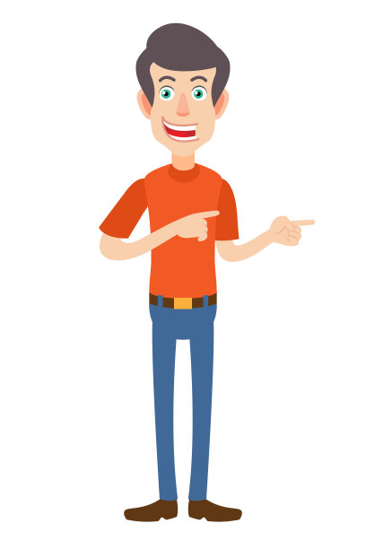 一个人在展示他旁边的东西图片下载