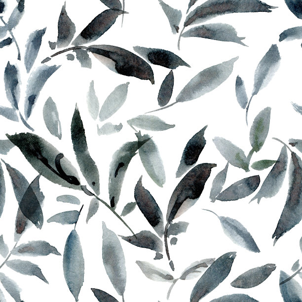 水墨插画素材ID：302935698