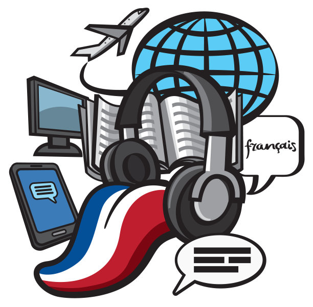 学习法语的插图图片下载