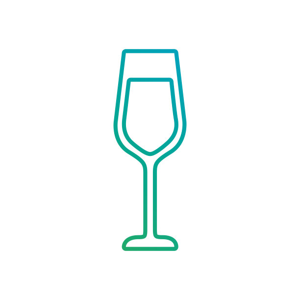 香槟杯饮庆祝圣诞节图片下载