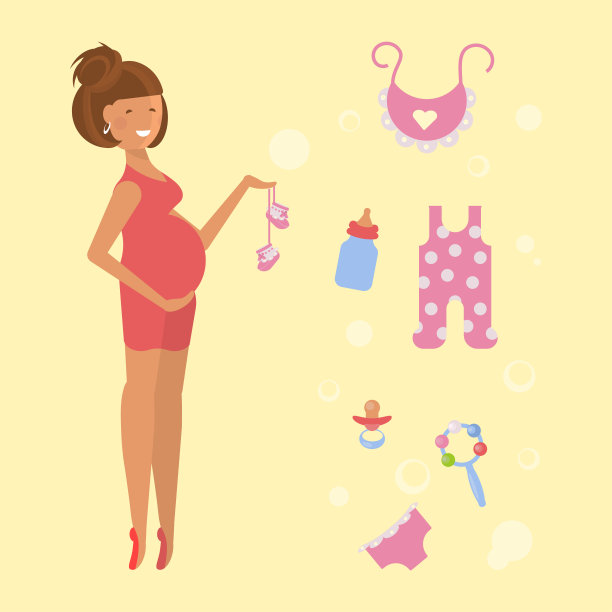 年轻的孕妇素材图片