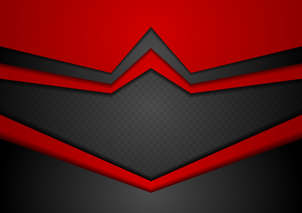 红色和黑色抽象技术背景图片下载