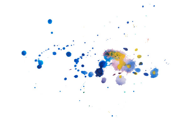 色彩复古复古抽象派水彩画水彩画艺术手绘颜料图片下载