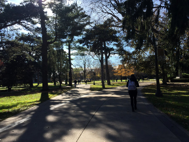 秋天的校园图片下载