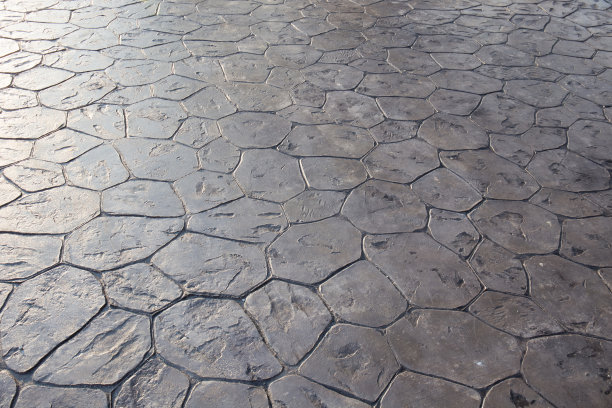 石头铺装地板的透视图片下载