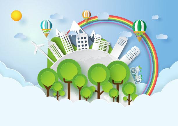 用环境理念拯救世界素材图片