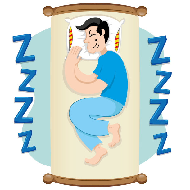 吉祥物鲍勃，白种人，睡得很安静。理想的信息和机构有关的医学图片下载