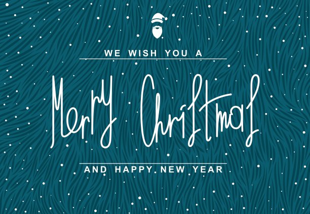 圣诞快乐，恭贺新禧图片下载