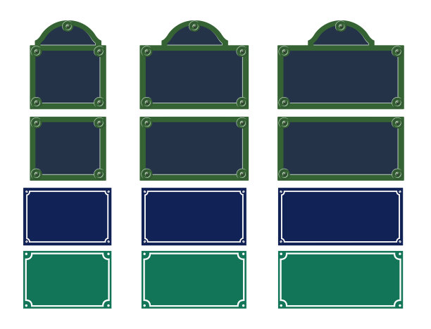 法国的路牌素材图片