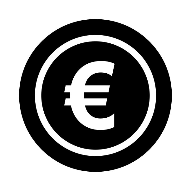 欧陆符号矢量图标图片下载