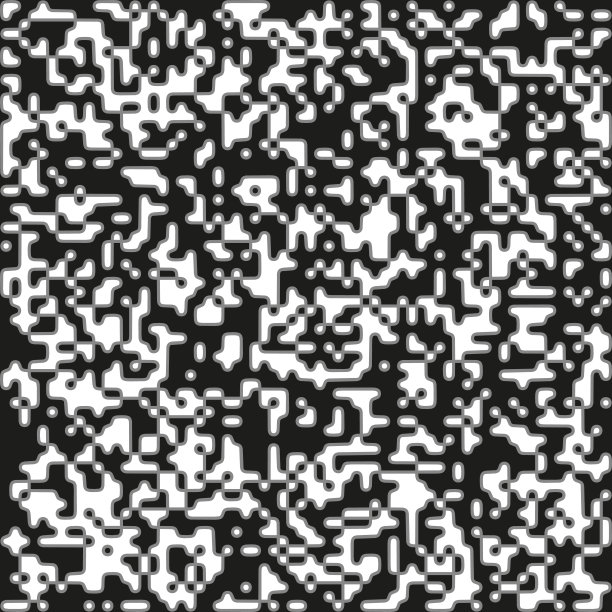 垃圾背景黑白矢量。抽象单色漫画图案图片下载