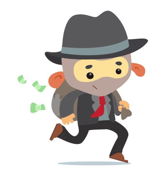 卡通黑帮图片下载