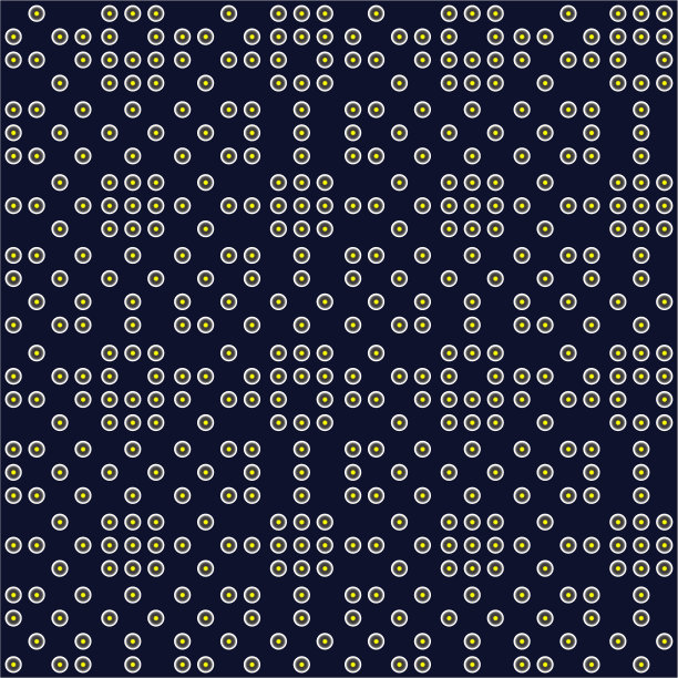 彩色无缝点图案矢量插图在一个抽象的创意背景图片下载