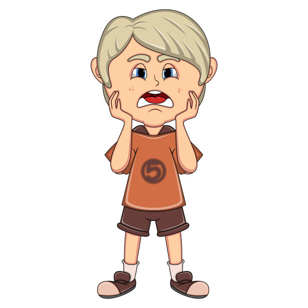 悲伤的小男孩图片下载