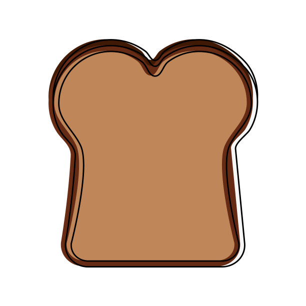 新鲜的面包切片图片下载