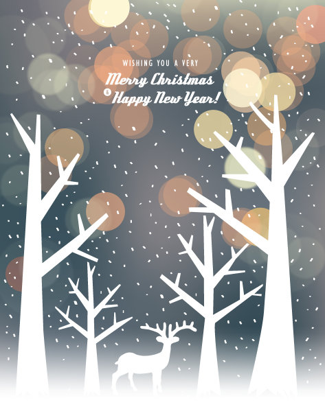 季节性雪花背景图片下载