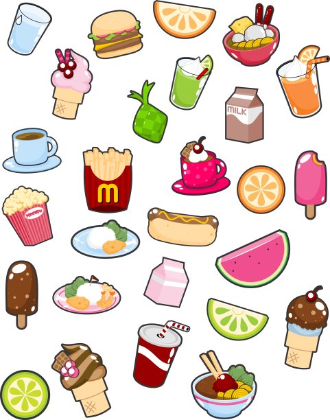 食物收集图片下载