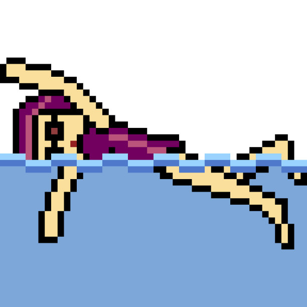 矢量像素艺术卡通图片下载