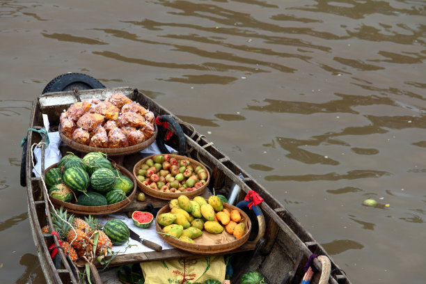 亚洲浮动市场图片下载