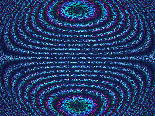 蓝色粒子抽象背景图片下载