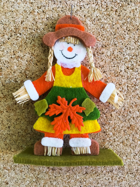 圣诞快乐的照片，小女孩娃娃图片下载