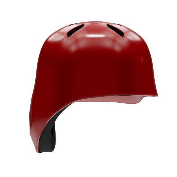 有单耳保护的棒球头盔图片下载