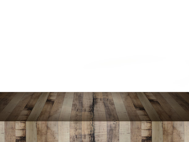 孤立的木板空桌子。图片下载