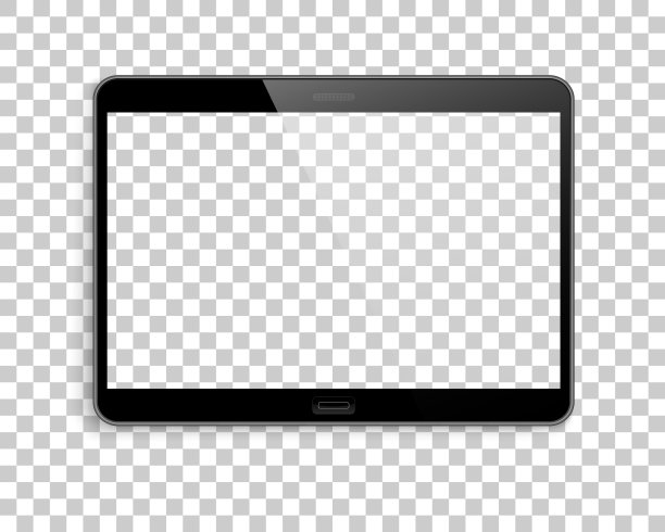 设备模型透明屏幕背景图片下载