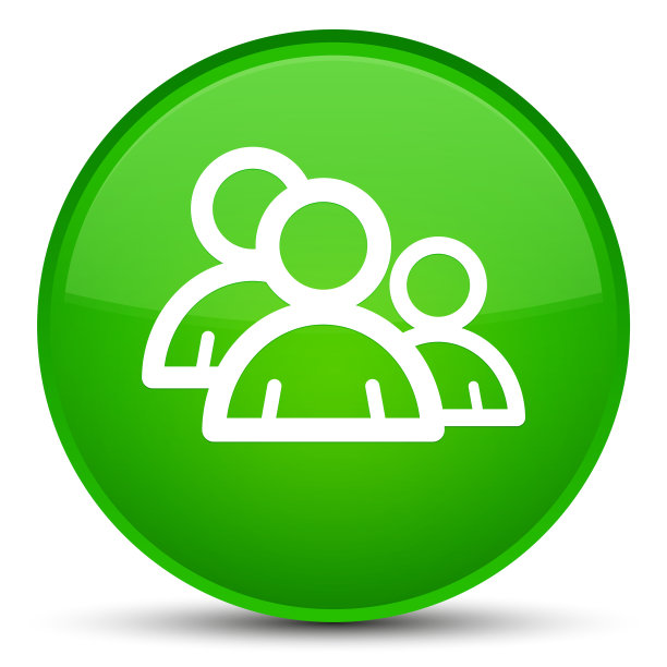 组图标特殊绿色圆形按钮图片下载