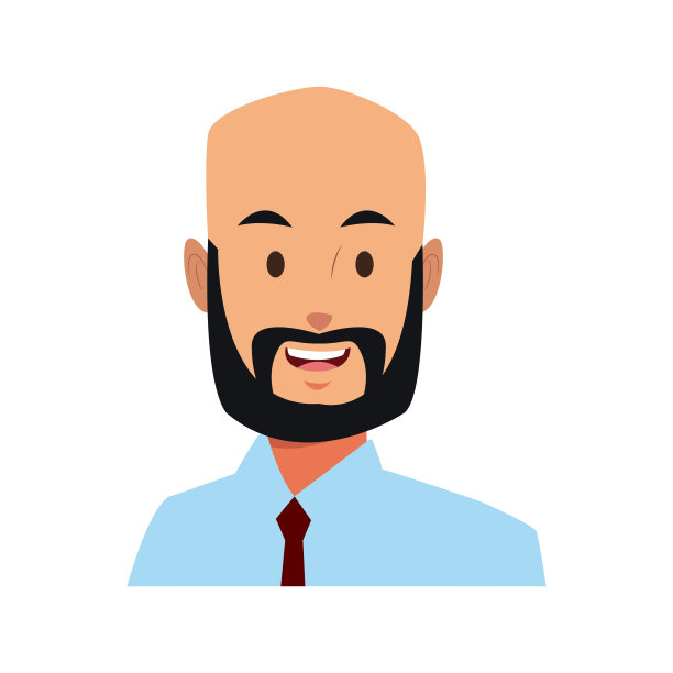 商人执行官卡通图片下载