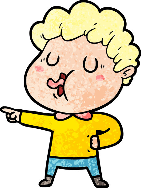 卡通的人唱歌图片下载