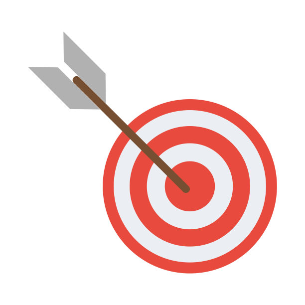 目标的圆靶的象征图片下载